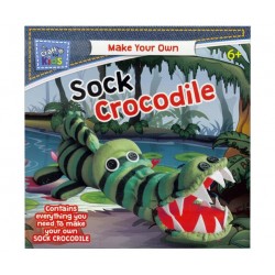 Make Your Own Sock Crocodile