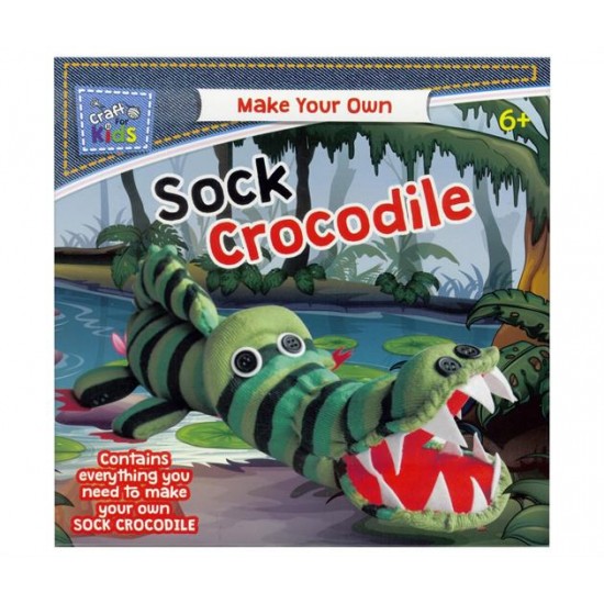 Make Your Own Sock Crocodile