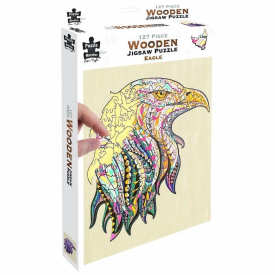 Wooden Shape Jigsaw: Eagle