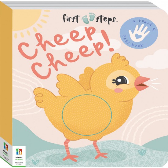 First Steps Cheep Cheep! Touch And Feel Board Book