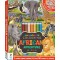 Kaleidoscope Colouring Kit: Neon Comic Art