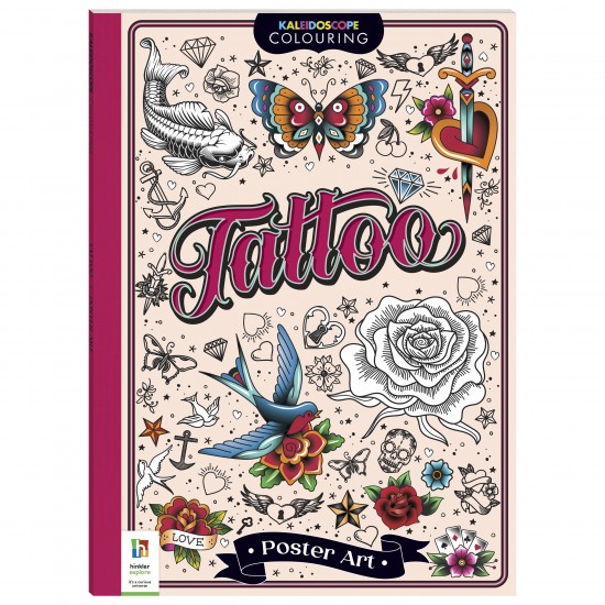 Kaleidoscope Poster Art Tattoo Art