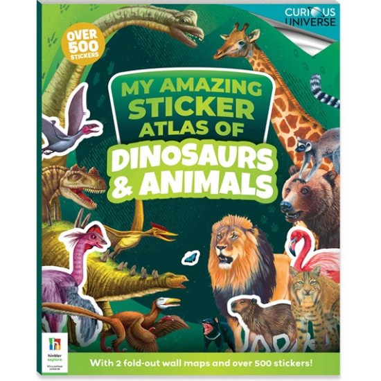 Incredible Sticker Atlas: Dinosaurs & Animals