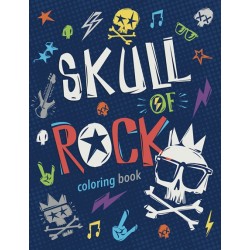 Foil Skulls Colouring: Rock