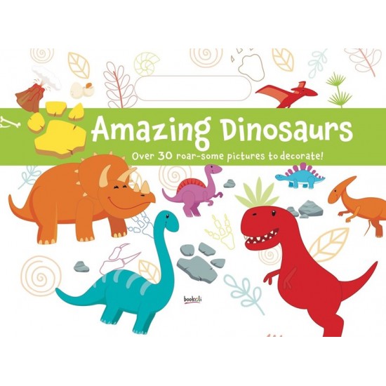 Amazing Dinosaur Colouring With Handle