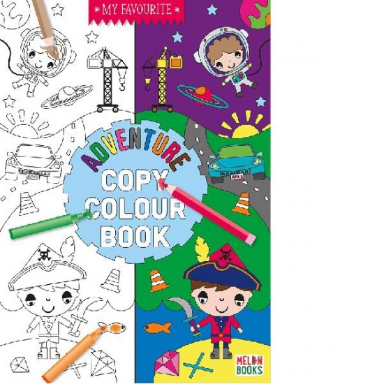 Adventure Copy Coclour Book