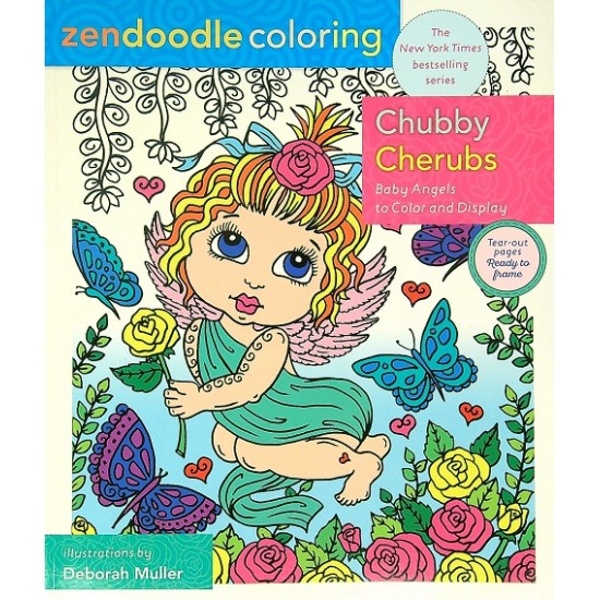 Chubby Cherubs Zendoodle Coloring Book