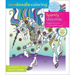 Sparkly Unicorns (Zen Doodle Coloring)