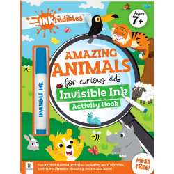 Inkredibles: Amazing Animals Invisible Ink Activity Book