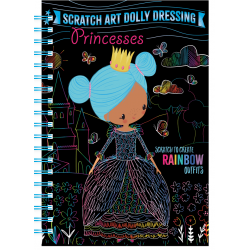 Scratch Art Dolly Dressing: Princess