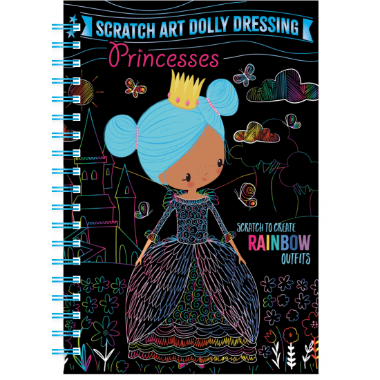 Scratch Art Dolly Dressing: Princess