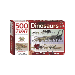 Dinosaurs - 500 Pieces Jigsaw Puzzle