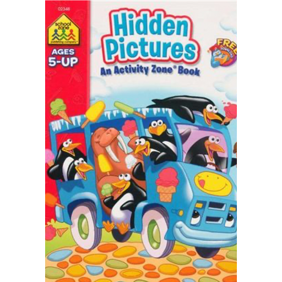 Hidden Pictures Activity Zone Book