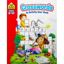 Crosswords Activity Zone Book (Ages 8-10)