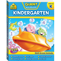 Giant Workbooks Kindergarten