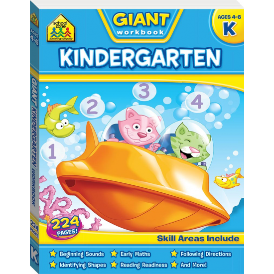 Giant Workbooks Kindergarten