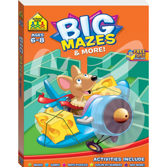 Giant Workbooks Mazes