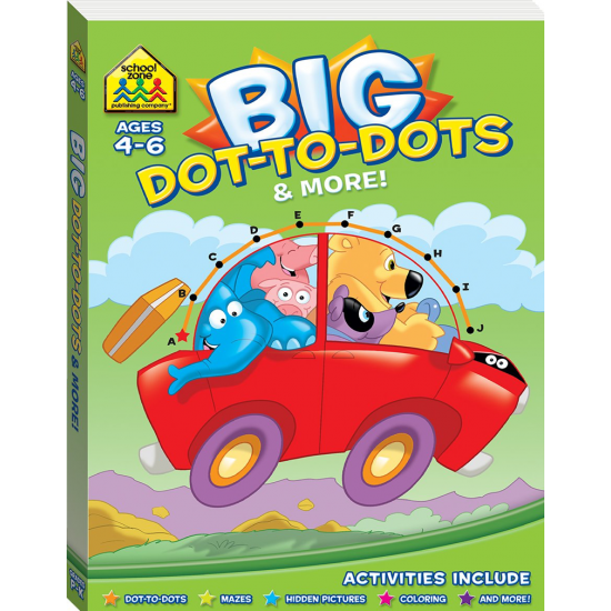 Giant Workbooks Dot-To-Dot