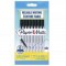 Paper Mate Ball Point Pens - Black / Pack of 8 (1.0mm)
